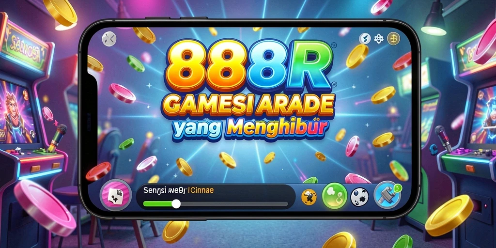 Screenshot gameplay 888R menampilkan aksi seru dalam game Arcade.