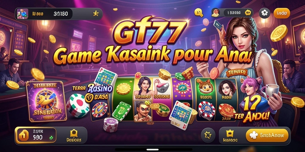 Screenshot GT777 menampilkan suasana seru permainan Kasino.