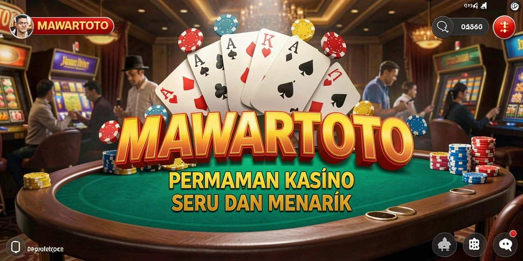 Tampilan gameplay seru dari MAWARTOTO dengan berbagai permainan Kasino.