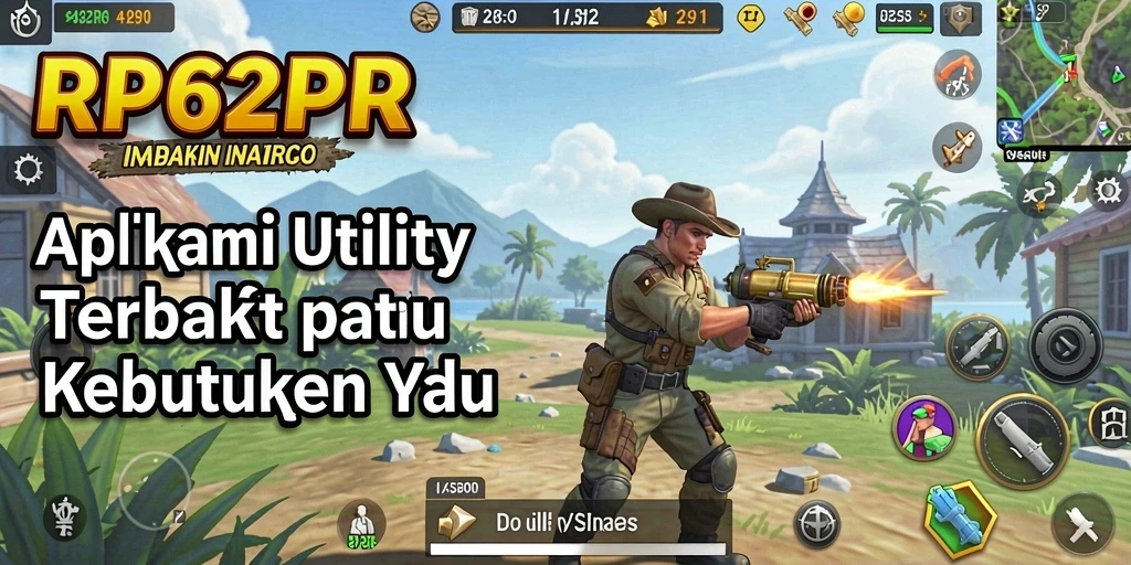 Tampilan antarmuka RP62RP yang sederhana dan fungsional.