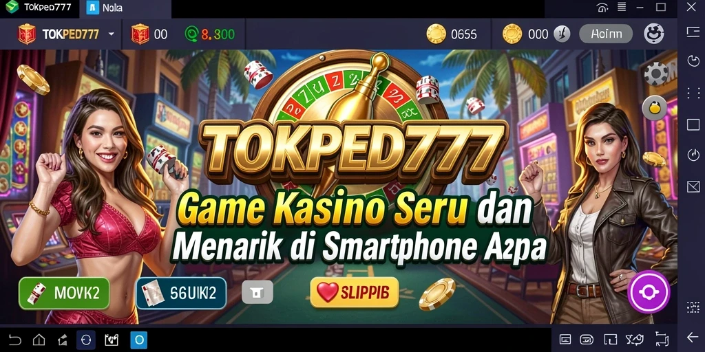 Tampilan gameplay seru di TOKPED777 dengan grafis yang menakjubkan.