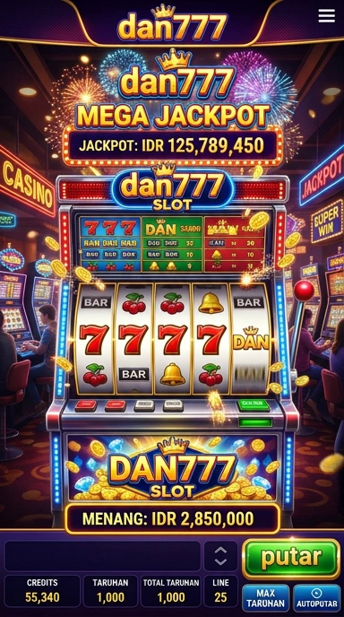 Tampilan antarmuka aplikasi dan777 yang intuitif.